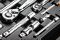 Набор инструментов Neo Tools, 1/2", 1/4", 77шт, CrV