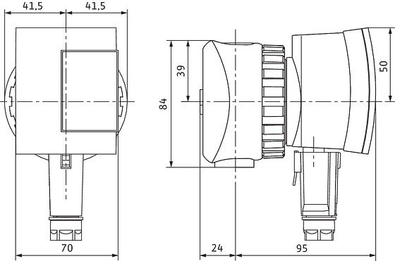 Насос циркуляційний Wilo Star-Z Nova, Rp 1/2, 10 бар, 84мм, 5Вт, 230В