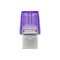 Накопичувач Kingston  256GB USB 3.2 Type-A + Type-C DT microDuo 3C R200MB/s