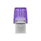 Накопитель Kingston   64GB USB 3.2 Type-A Gen1 + Type-C DT microDuo 3C R200MB/s