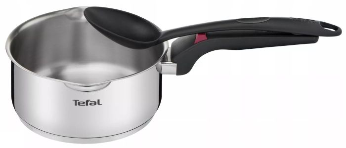 Набор посуды Tefal Cook&Clip, 10 предметов, нержавеющая сталь, бакелит, стекло