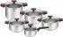 Набір посуду Tefal Cook&Clip, 10предметів, нержавіюча сталь,бакеліт, скло