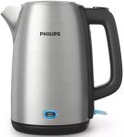 Электрочайник Philips Viva Collection 1.7л, LED подсветка, серебристо-черный