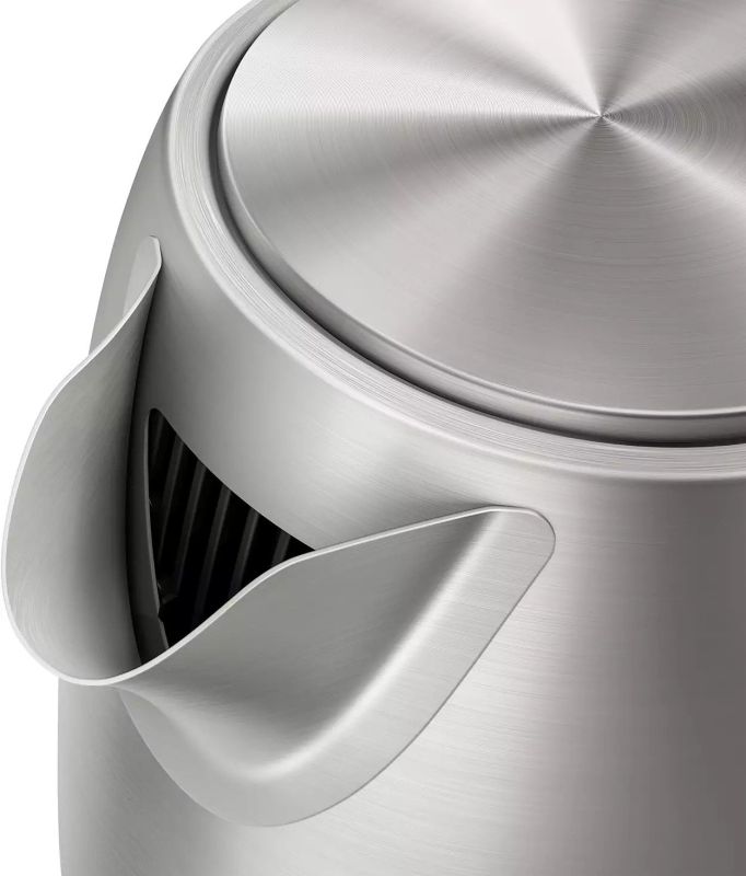 Електрочайник Philips Viva Collection 1.7л, LED підсвітка, сріблясто-чорний