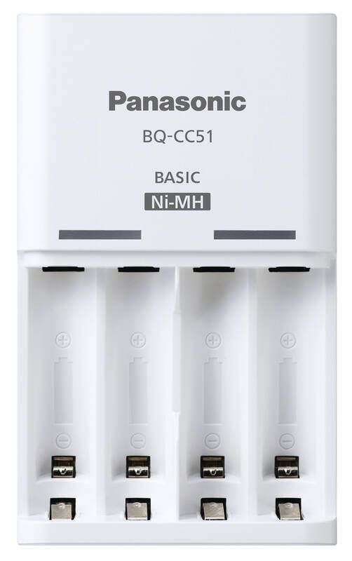Зарядний пристрій Basic Charger+  Акумулятор Eneloop NI-MH  AA 2000 мАг, 4 шт.