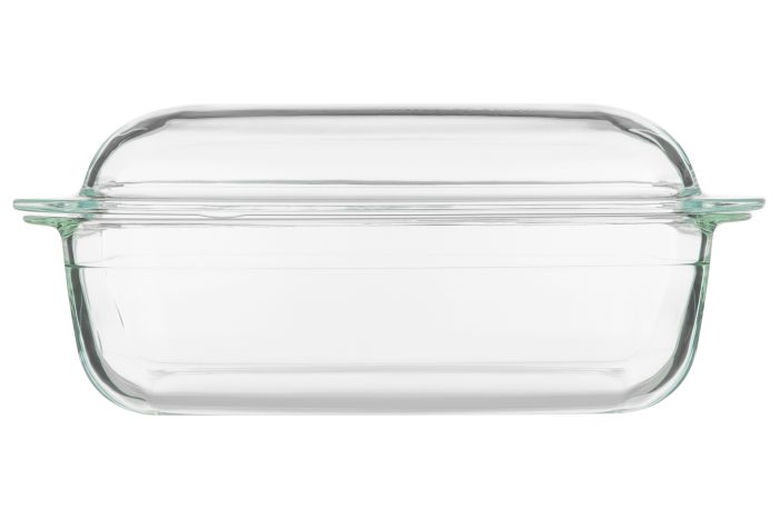 Форма для запікання з кришкою Ardesto Black Mars, 32.5х19.6х13.4см, боросилікатне скло, прямокутна, прозорий