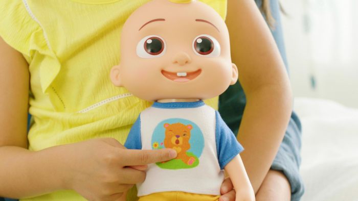 Интерактивная игрушка CoComelon Roto Plush Джей Джей, со звуком