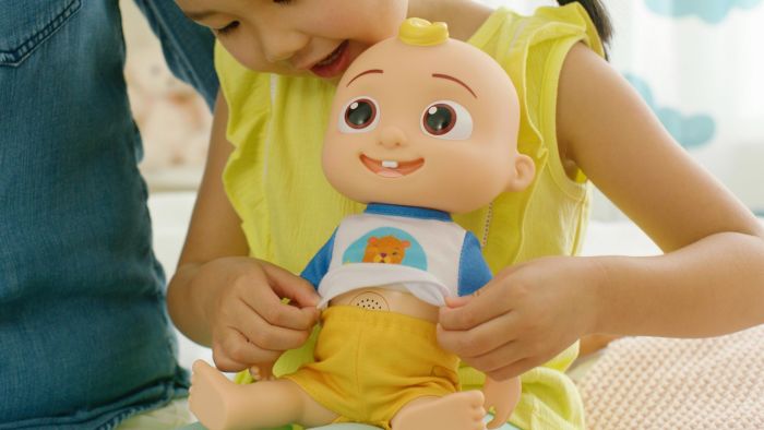 Интерактивная игрушка CoComelon Roto Plush Джей Джей, со звуком