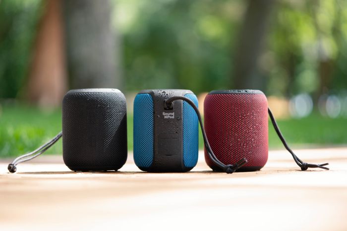 Акустична система 2E SoundXPod TWS, MP3, Wireless, Waterproof Red