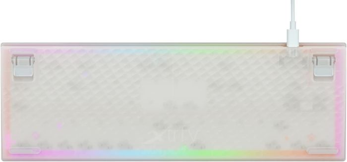 Клавіатура механічна Xtrfy K5 68Key, Kailh Red, USB-A, EN/UA, Hot-swap, RGB, Чорний