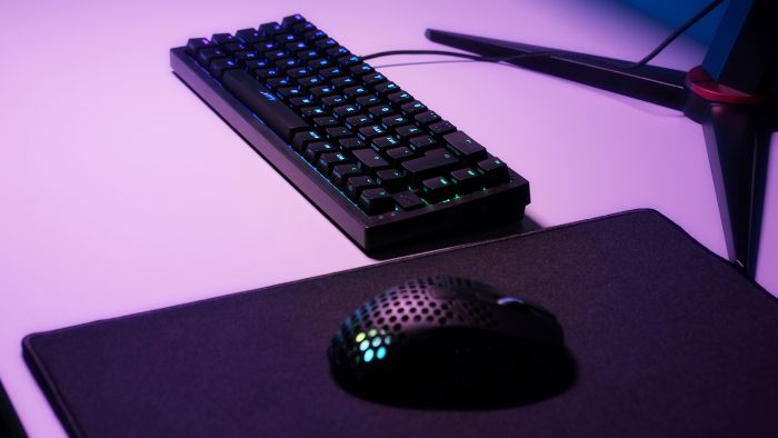 Клавиатура механическая Xtrfy K5 68Key, Kailh Red, USB-A, EN/UA, Hot-swap, RGB, Чорний