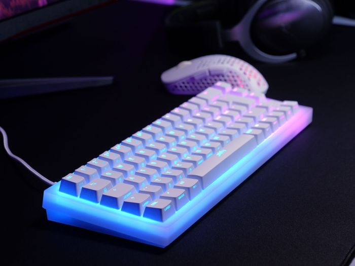 Клавіатура механічна Xtrfy K5 68Key, Kailh Red, USB-A, EN/UA, Hot-swap, RGB, Чорний