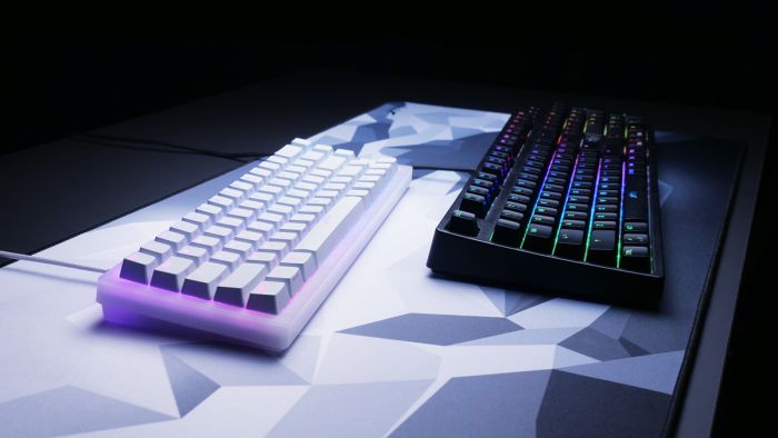 Клавиатура механическая Xtrfy K5 68Key, Kailh Red, USB-A, EN/UA, Hot-swap, RGB, Чорний
