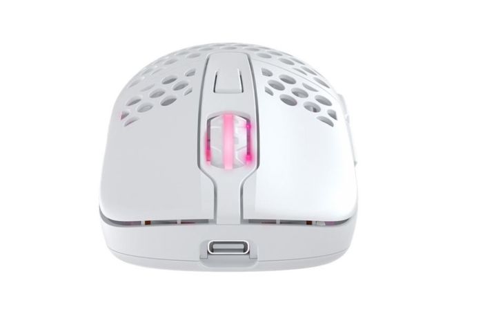 Миша Xtrfy M42, WL/USB-A, RGB, білий