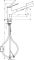 Смеситель для кухни Hansgrohe Zesis M33, дл.излива - 219мм, вытяжной, 1 рычаг, KM150, хром