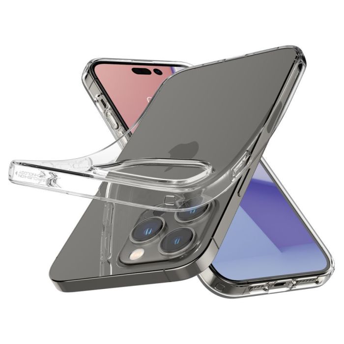 Чохол Spigen для iPhone 14 Pro, Liquid Crystal, Crystal Clear