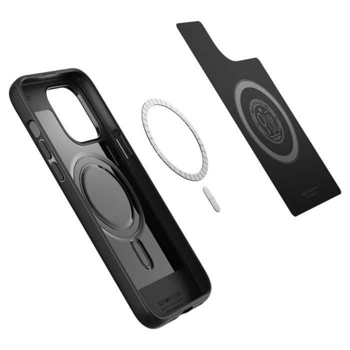 Чохол Spigen для iPhone 14 Pro, Mag Armor MagFit, Matte Black