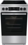 Плита Gorenje электрическая стеклокерамическая, 70л, 50x60см, дисплей, программатор, нерж