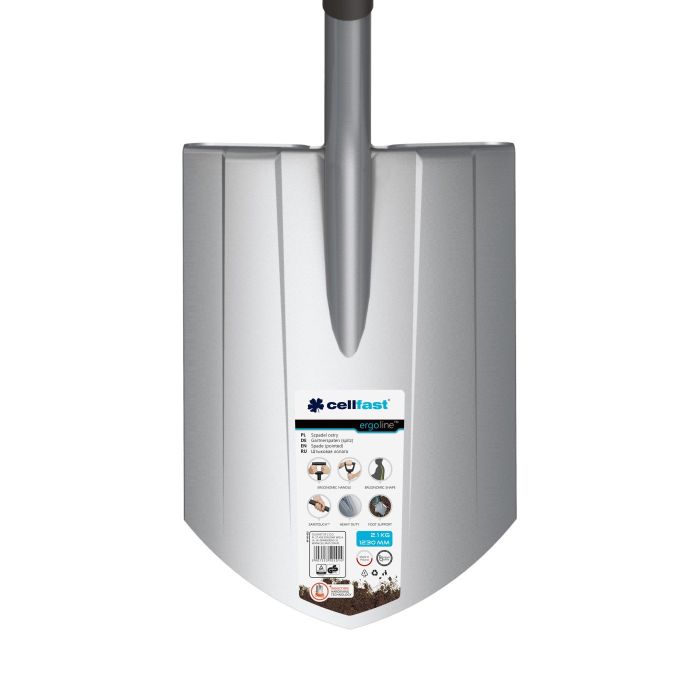 Лопата штикова Cellfast ERGO, 123см, 2.1кг