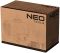 Тепловая пушка газовая Neo Tools, 15кВт, 150м кв, 580м куб/ч, чёрный