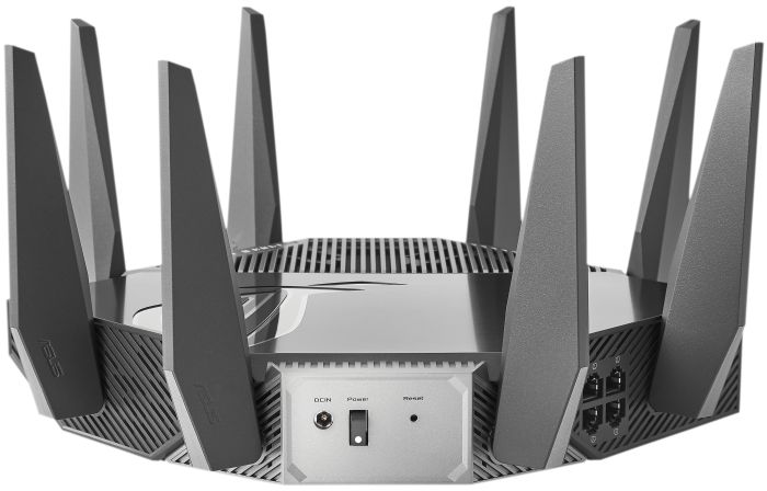 Маршрутизатор ASUS GT-AXE11000 AXE11000, 4xGE LAN, 1xGE WAN, 1x2.5GE LAN/WAN, MESH