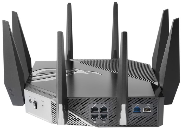 Маршрутизатор ASUS GT-AXE11000 AXE11000, 4xGE LAN, 1xGE WAN, 1x2.5GE LAN/WAN, MESH