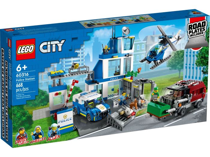 Конструктор LEGO City Полицейский участок