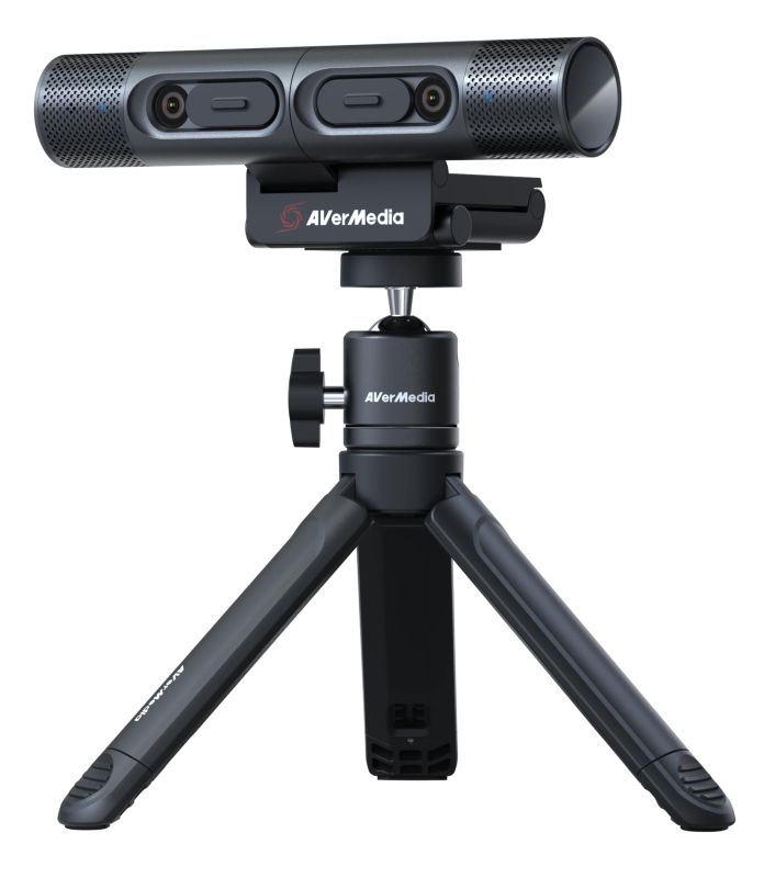 Вебкамера AVerMedia PW313D DUALCAM SuperHD, 30fps, auto focus, чорний