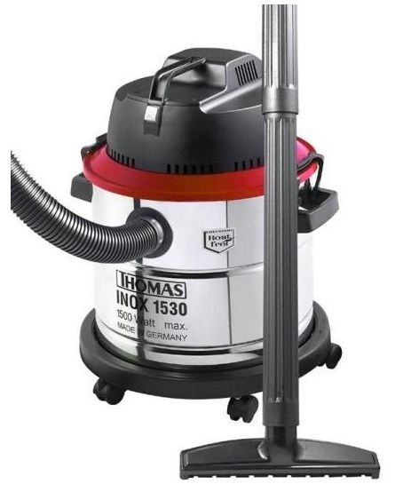 Пилосос Thomas миючий INOX 1530 PRO, 1500Вт, вода -30л, Aquafilter, сірий