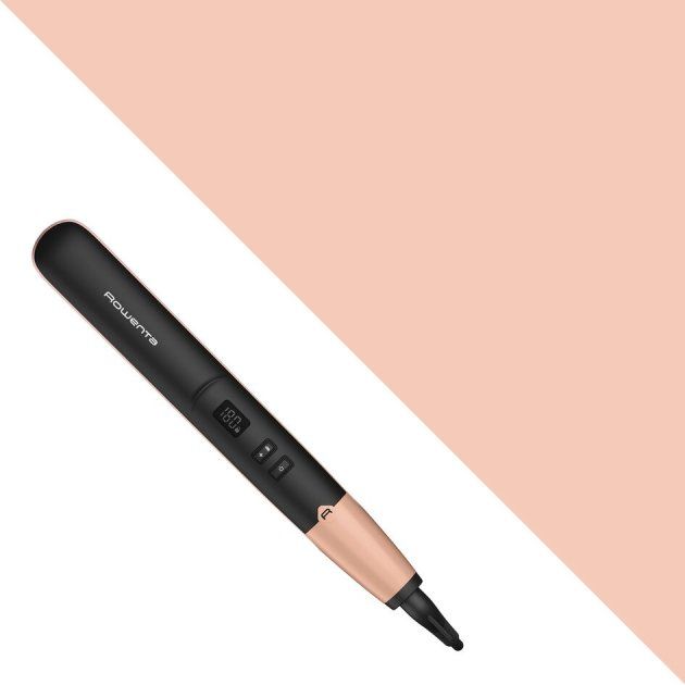 Випрямитель Rowenta Express Shine Papaya, >240Вт, темп.режимов-8, 140-210С, дисплей, керамика, черный