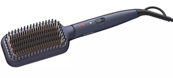 Щетка-выпрямитель  Philips Series 5000, темп.режимов-3, 150-200С, керамика, синий