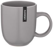 Чашка Ardesto Cremona Dusty grey, 390мл, кераміка, сірий