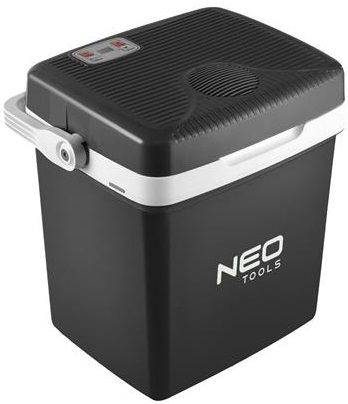 Холодильник мобільний Neo Tools, 2в1, 26л, 230/12В, підігрів 55Вт, охолодження 60Вт, електронна панель, USB-порт, 3.8кг