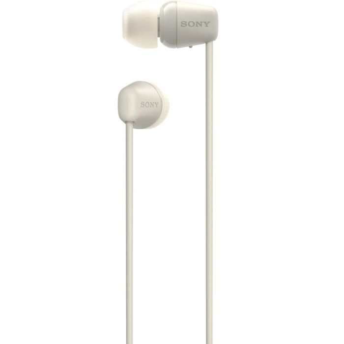 Наушники In-ear Sony WI-C100 BT 5.0, IPX4, SBC, AAC, Wireless, Mic, Бежевый