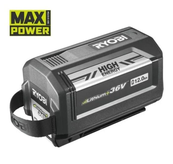 Аккумулятор Ryobi Max Power RY36B12A High Energy Lithium+ 36В 12А·ч 2.8кг