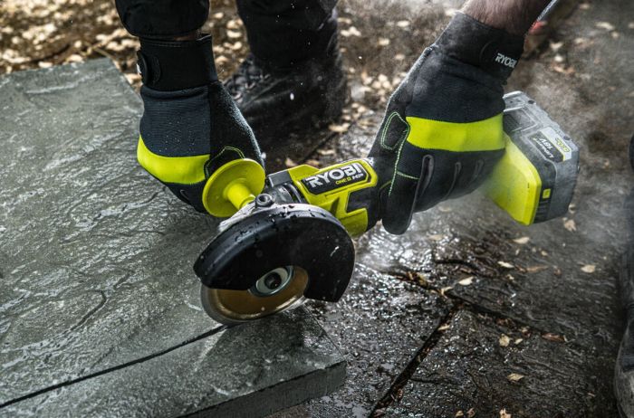 Шліфмашина кутова акумуляторна Ryobi ONE+ НР RAG18X-1C40S 125мм 18В 1х4А·год 9200об/хв 2.1кг сумка