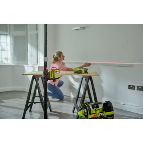 Нивелир лазерный Ryobi RB360RLL до 20м 360° красный луч 0.5кг