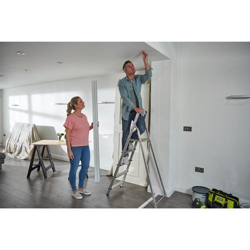 Нивелир лазерный Ryobi RB360RLL до 20м 360° красный луч 0.5кг