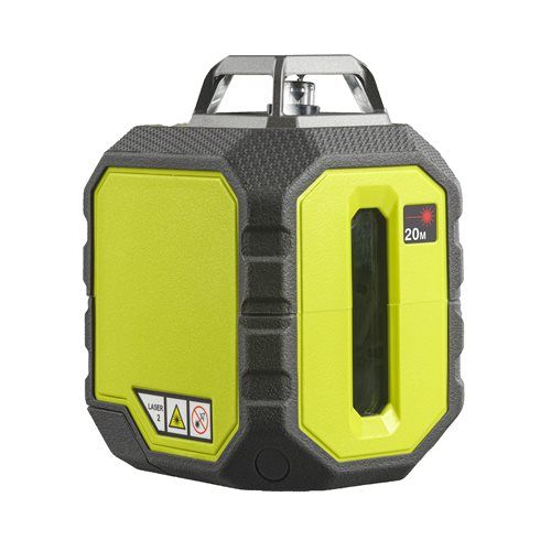 Нивелир лазерный Ryobi RB360RLL до 20м 360° красный луч 0.5кг