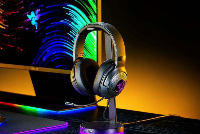 Гарнітура ігрова Razer Kraken V3 X, 7.1, USB-A, RGB, 1.8м, чорний