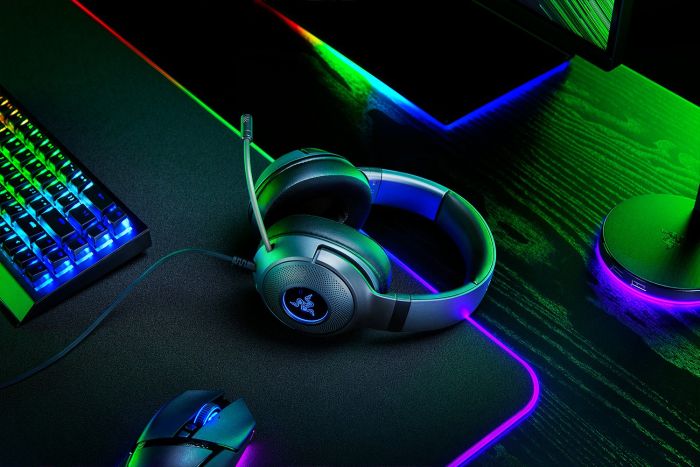 Гарнітура ігрова Razer Kraken V3 X, 7.1, USB-A, RGB, 1.8м, чорний