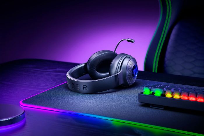 Гарнітура ігрова Razer Kraken V3 X, 7.1, USB-A, RGB, 1.8м, чорний
