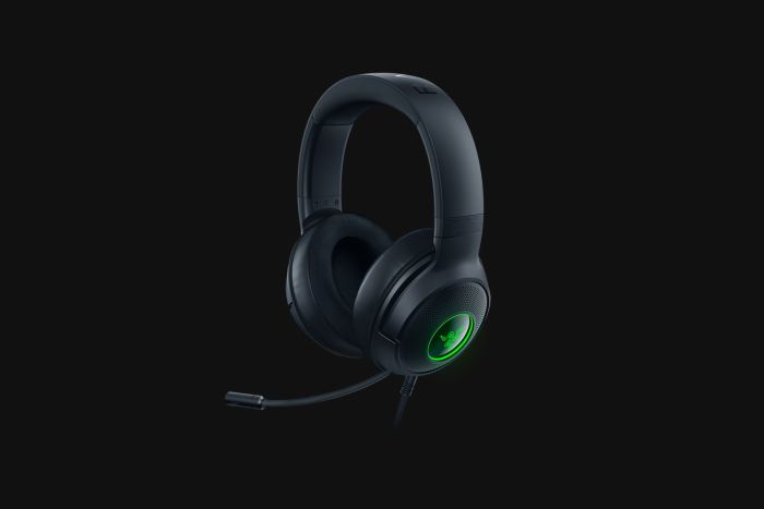 Гарнітура ігрова Razer Kraken V3 X, 7.1, USB-A, RGB, 1.8м, чорний