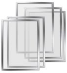 Рамки магнітні A4 сріблясті Magnetofix Frame Silver Set