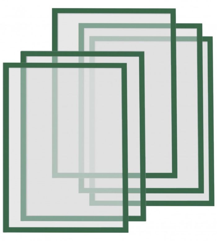 Рамки магнитные A4 зеленые Magnetofix Frame Green Set UA