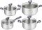 Набор посуды Tefal Daily Cook, 8 предметов, нержавеющая сталь, бакелит, стекло