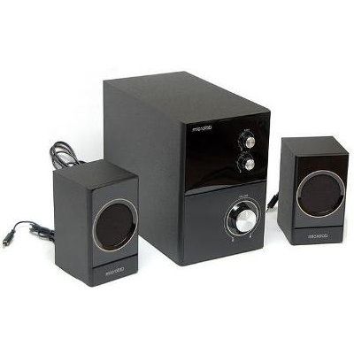Акустическая система MICROLAB  2.1, 17W, mini-jack, черный Microlab M-223