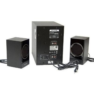 Акустическая система MICROLAB  2.1, 17W, mini-jack, черный Microlab M-223