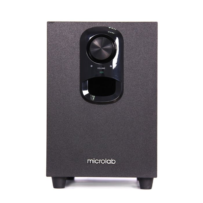 Акустическая система MICROLAB  2.1, 11W, mini-jack, черный Microlab M-108