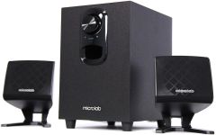 Акустична система MICROLAB  2.1, 11W, mini-jack, чорний Microlab M-108
